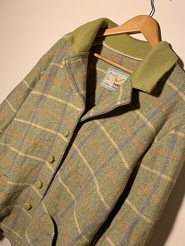 American Vintage Vintage yeşil ceket