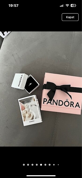 Pandora pandora yüzük