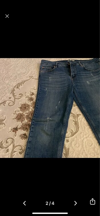 xl Beden mavi Renk Zara jeans