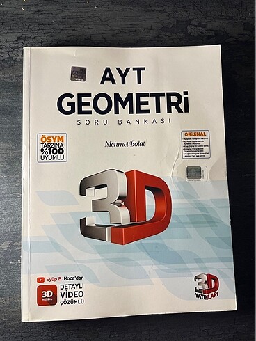 3D ayt geometri soru bankası