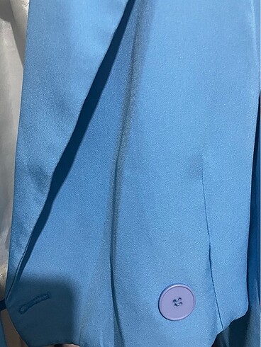 m Beden mavi Renk Blazer ceket