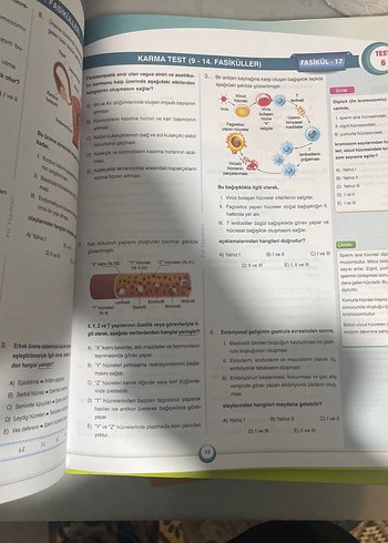 11. Sınıf Biyoloji Soru Kütüphanesi - PRF Yayınları - Görsel 4