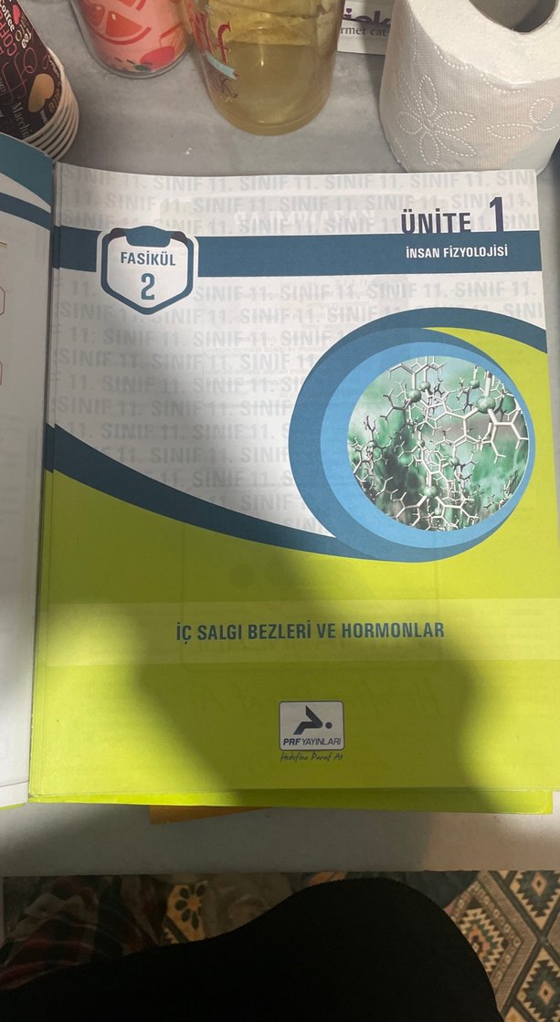 11. Sınıf Biyoloji Soru Kütüphanesi - PRF Yayınları - Görsel 2