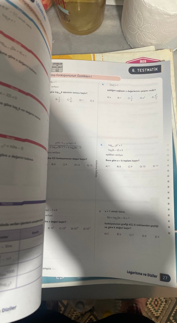 Tonguç Kampüs AYT Matematik Fasikülleri - Görsel 3