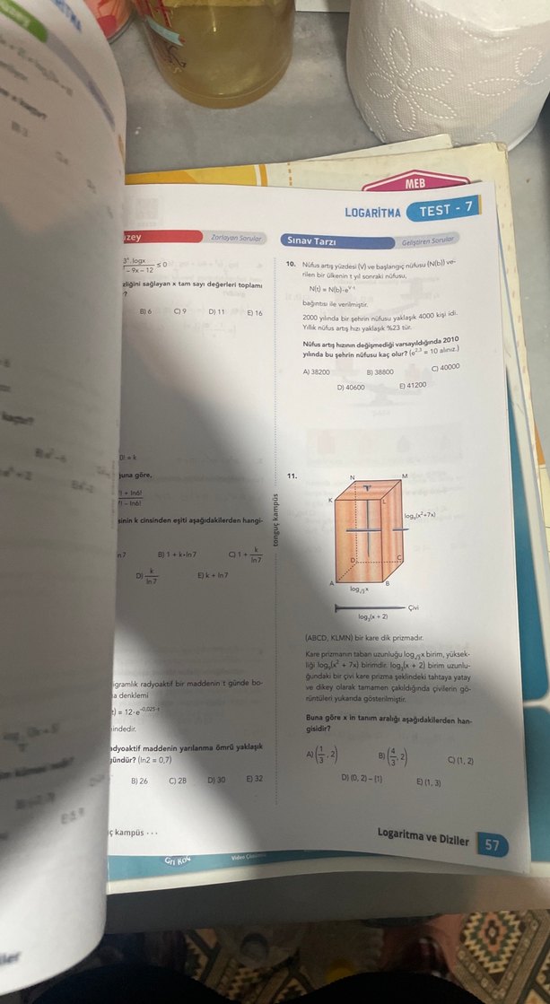 Tonguç Kampüs AYT Matematik Fasikülleri - Görsel 2