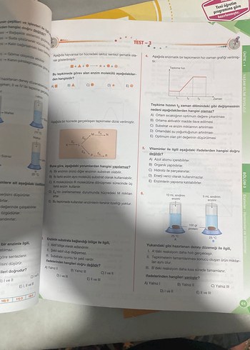9. Sınıf Biyoloji Soru Kitabı Palme - Görsel 5