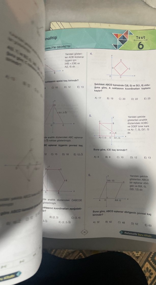 Limit Yayınları 11. Sınıf Matematik Soru Kitabı - Görsel 3