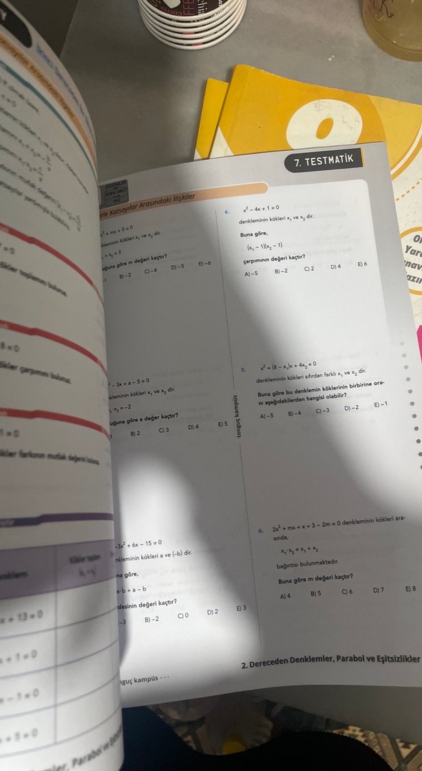Tonguç Kampüs TYT AYT 2. Dereceden Denklem Fasikülleri - Görsel 3