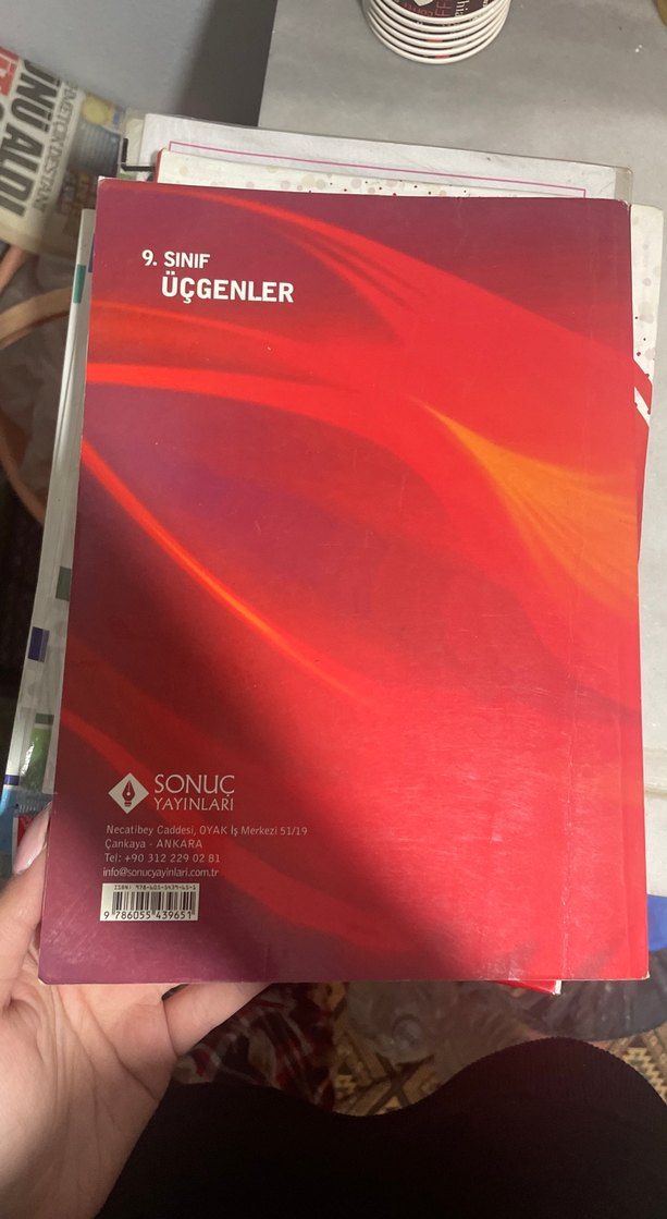 9. Sınıf Üçgenler Matematik Kitabı - Görsel 2