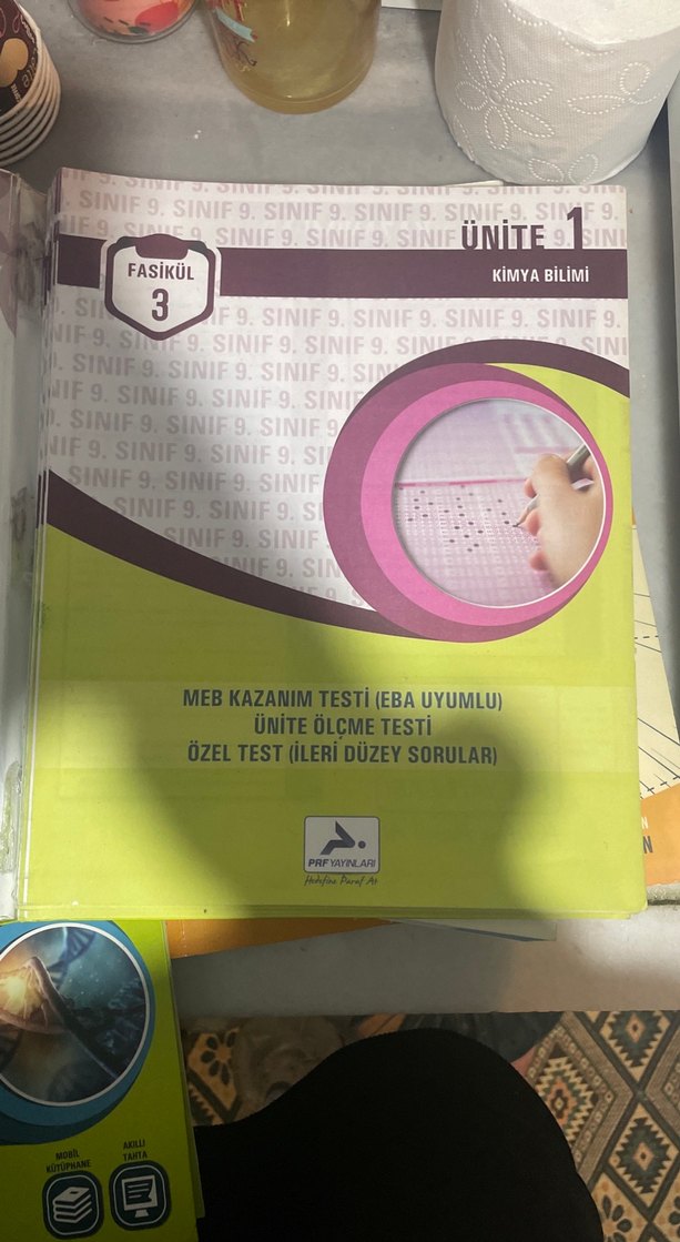 9. Sınıf Kimya Soru Kütüphanesi - MEB Kazanımlı - Görsel 2