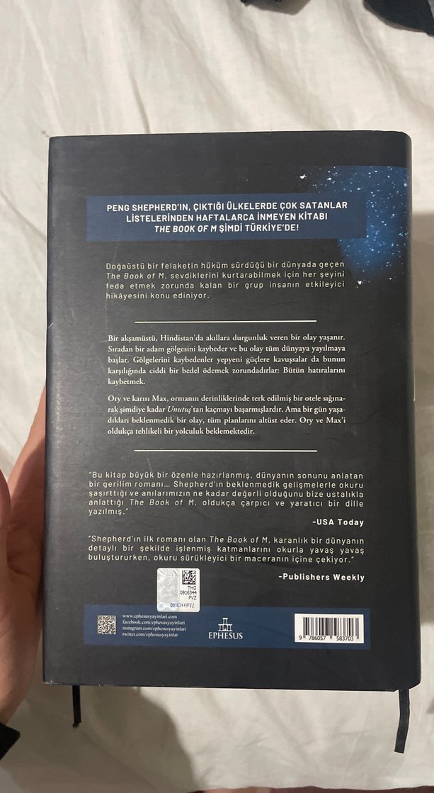 Kıyamet Başlıyor - The Book of M- ciltli - Görsel 2