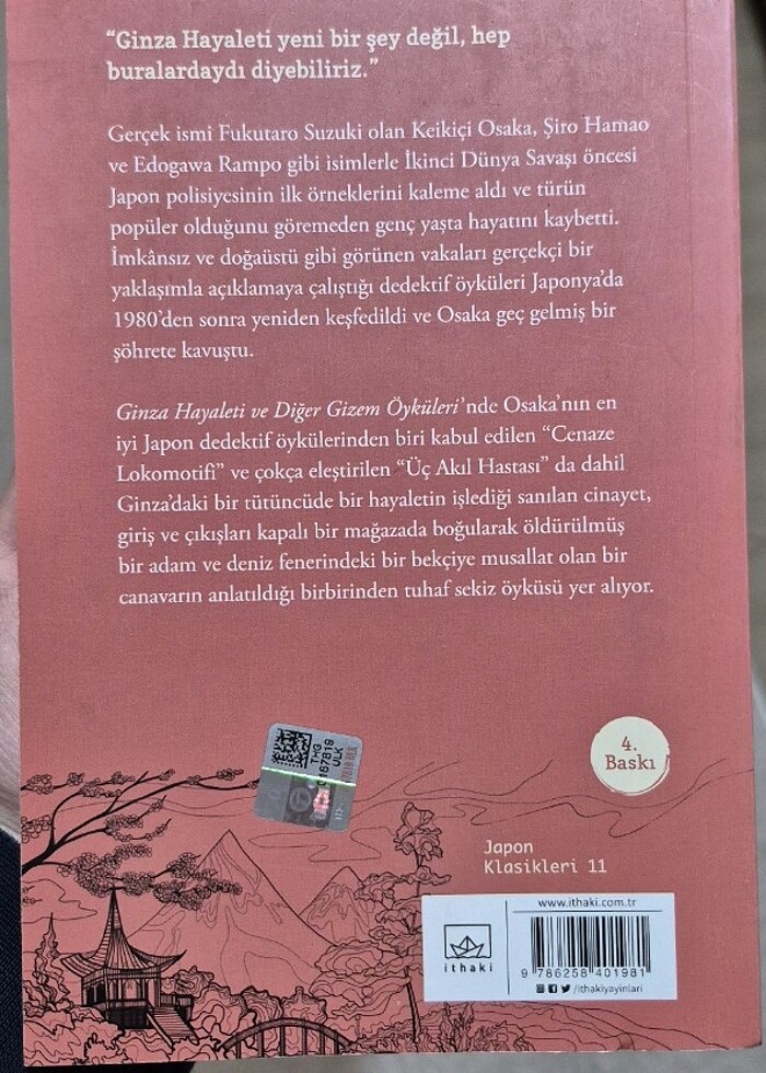 Japon klasikleri Ginza Hayaleti ve Diğer Gizem Öyküleri - Keikiç - Görsel 4