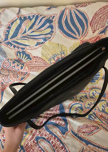 Siyah Büyük Çanta Kadın - Görsel 4