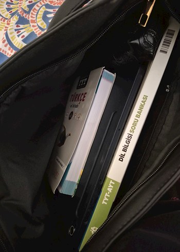 Siyah Büyük Çanta Kadın - Görsel 5