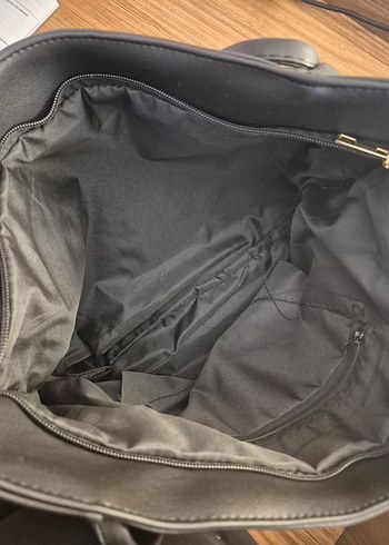 Siyah Büyük Çanta Kadın - Görsel 2