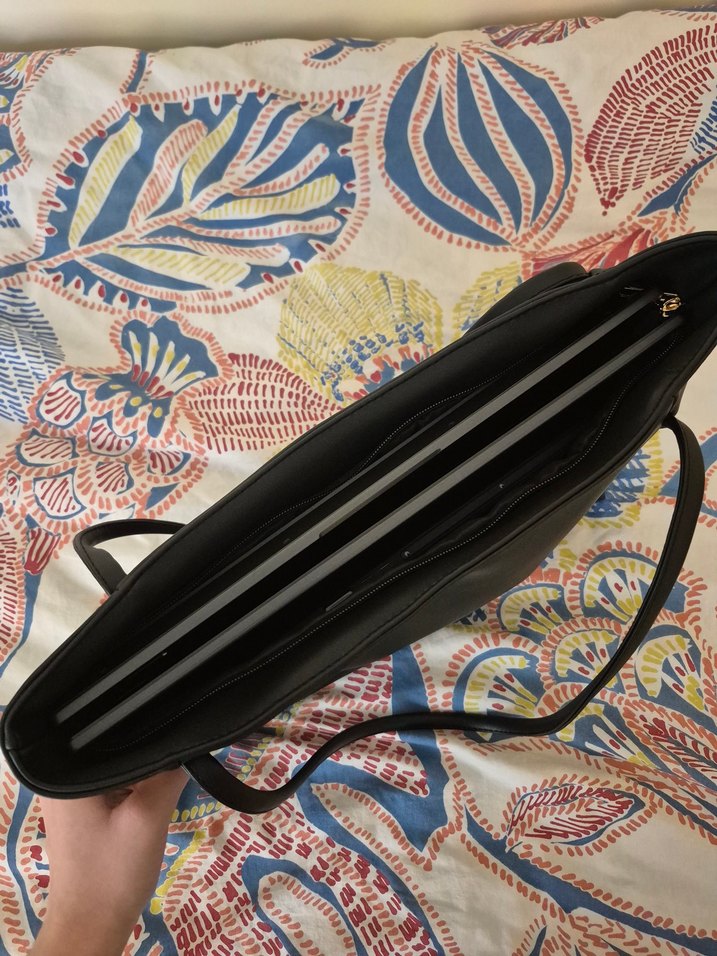 Siyah Büyük Çanta Kadın - Görsel 4