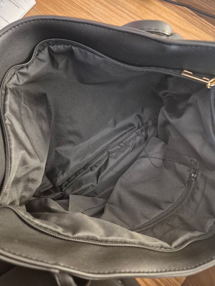 Siyah Büyük Çanta Kadın - Görsel 2