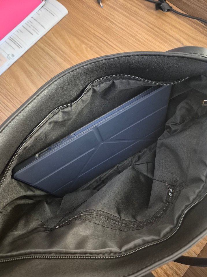 Siyah Büyük Çanta Kadın - Görsel 3