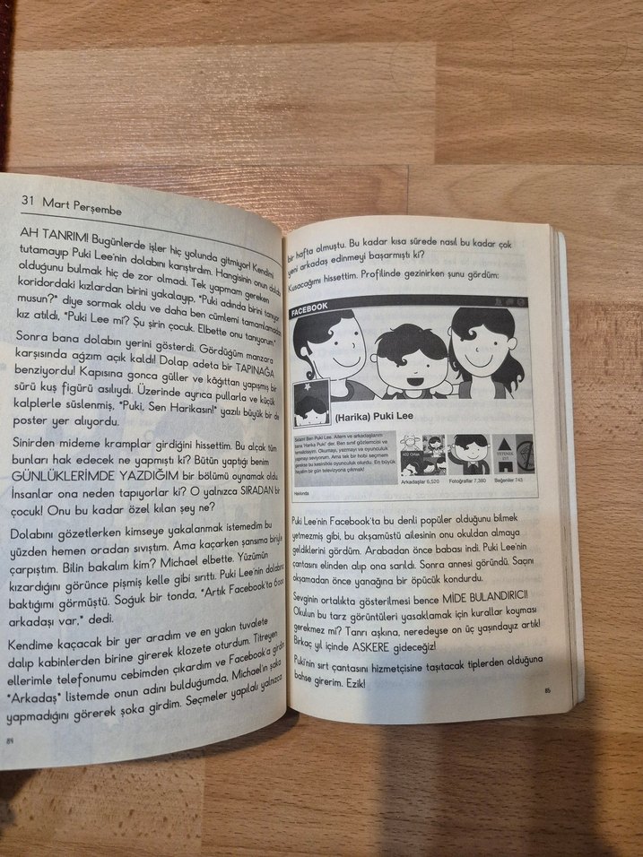 Kuki'nin Acayip Günlüğü: Işıklar ve Kamera (Çocuk Kitabı) - Görsel 3