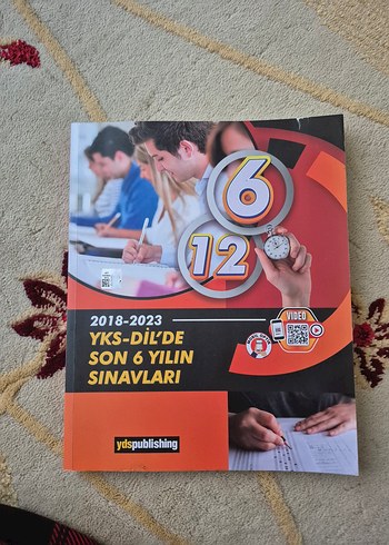 YDT (YKS-Dil) son 6 yıl çıkmış sorular (2018-2023) ydspublishing