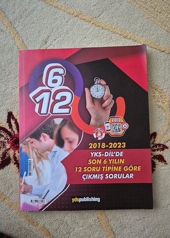 YDT (YKS-Dil) son 6 yıl çıkmış sorular (2018-2023) ydspublishing
