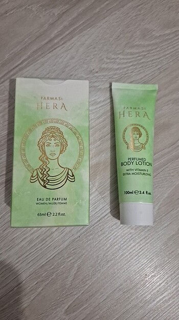 Farmasi Parfüm losyon 2li paket 