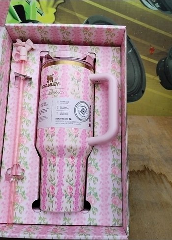 Beden Pastel Pembe Stanley Termos Bardak Seti