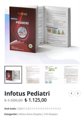 Infotus Dahiliye TUS Konu Kitabı