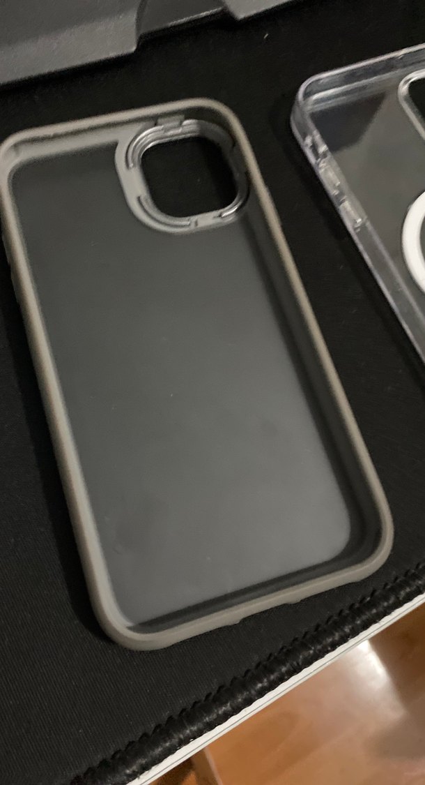 Şeffaf Gri Telefon Kılıfı 2 ADET - Görsel 4