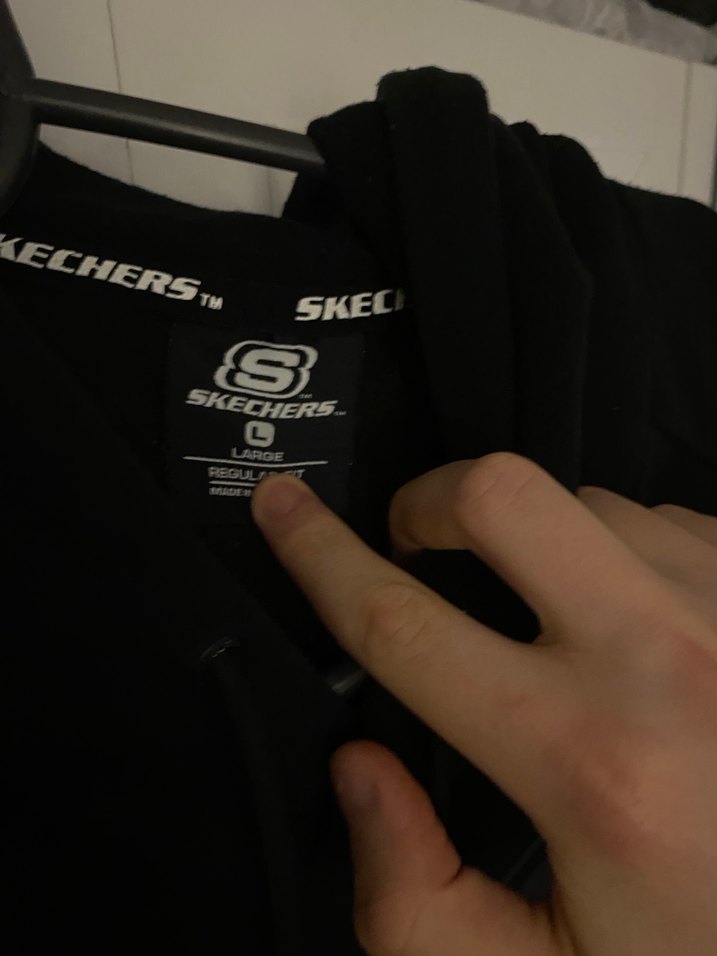 Skechers Siyah Regular Fit Erkek Sweatshirt - Görsel 4