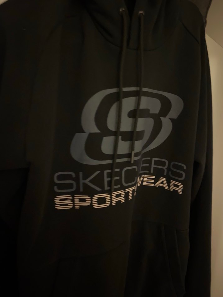 Skechers Siyah Regular Fit Erkek Sweatshirt - Görsel 2