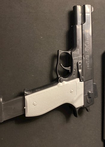 Gri Oyuncak Tabanca Boncuklu - Görsel 2