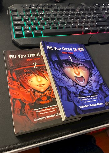 All You Need Is Kill 1 ve 2 - Çizimler Takeçi Oba