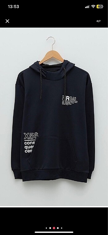 l Beden siyah Renk LCW sweatshirt