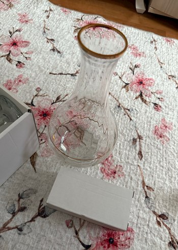 Paşabahçe Altın Detaylı 7 parça Kandilli meşrubat seti - Görsel 5