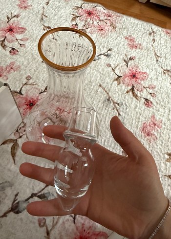 Paşabahçe Altın Detaylı 7 parça Kandilli meşrubat seti - Görsel 6