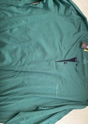 Malabadi marka Erkek Koyu Yeşil Uzun Kollu Pijama Takımı - Görsel 5