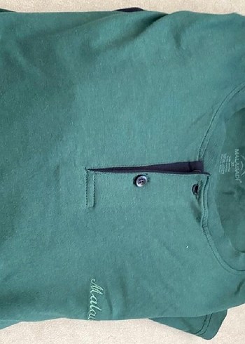 Malabadi marka Erkek Koyu Yeşil Uzun Kollu Pijama Takımı - Görsel 2