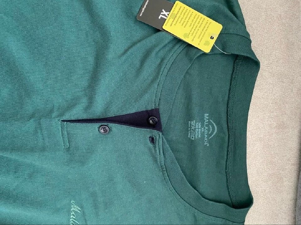 Malabadi marka Erkek Koyu Yeşil Uzun Kollu Pijama Takımı - Görsel 3