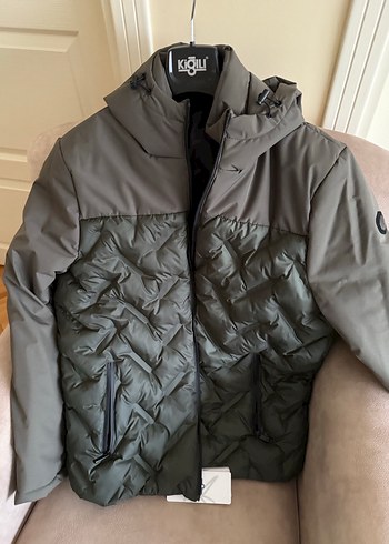 Kiğılı marka Kapüşonlu Kısa Erkek Mont - Görsel 3