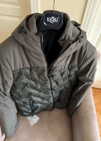 Kiğılı marka Kapüşonlu Kısa Erkek Mont - Görsel 8