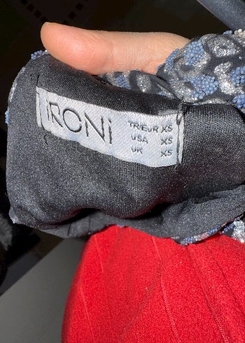 Yılan Desenli Gri Midi Elbise - Görsel 5