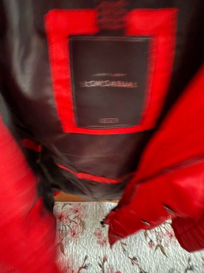 Kırmızı Kürklü Kışlık Mont LCW - Görsel 2