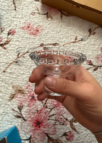 Mavi Kenarlı 6'lı Cam Bardak Seti - Görsel 5