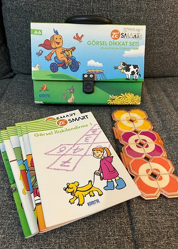 Diğer ZE SMART Görsel Dikkat Seti 4-6 Yaş
