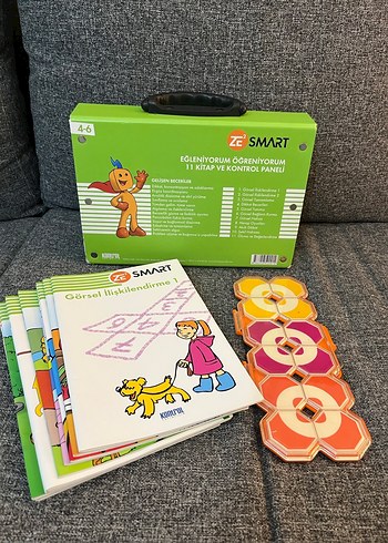 Beden Renk ZE SMART Görsel Dikkat Seti 4-6 Yaş