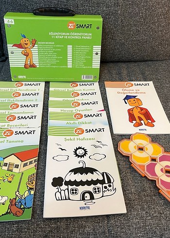 ZE SMART Görsel Dikkat Seti 4-6 Yaş
