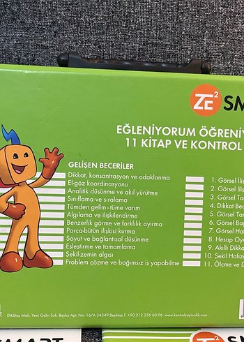 Beden ZE SMART Görsel Dikkat Seti 4-6 Yaş