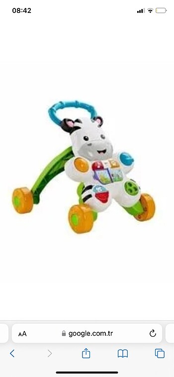 Fisher Price Melodili Zebra Yürüteç