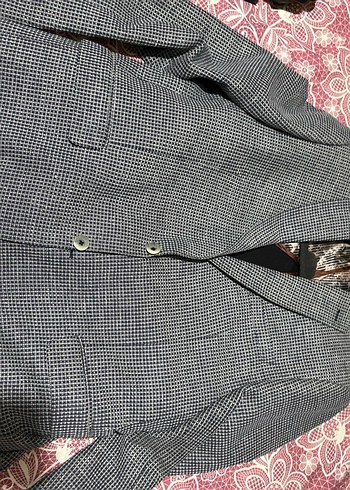 Düğmeli Kahverengi Erkek Takım Ceketi - Görsel 2